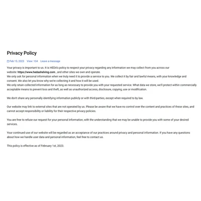 Privātuma politika